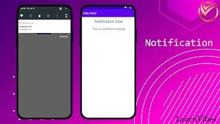 Android Studio Tutorial: How to Display & Manage Notifications in Android | #learnvibes #androiddev