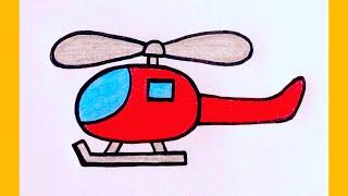 How to draw a helicopter |Helicopter Drawing Step by Step #art #drawing