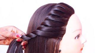 Very easy and beautiful hairstyle - flawless hairstyle | easy hairstyle | open hairstyle