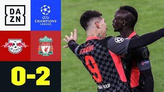 Salah und Mane sichern "Auswärtssieg": RB Leipzig - Liverpool 0:2 | UEFA Champions League | DAZN