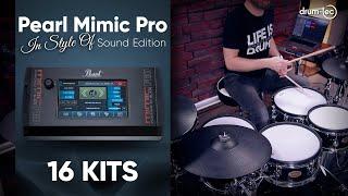 Pearl Mimic Pro In Style Of sound edition: Custom artist kits by drum-tec