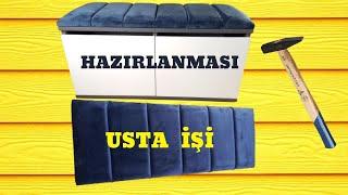 Dolab üstü üçün döşəkçə hazırlanması.(pufik)