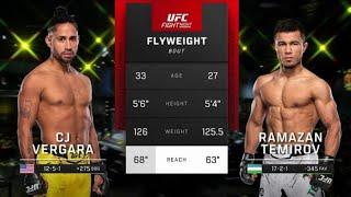 Ramazan Temirov vs Cj Vergara olg'a O'zbekistonpatpiska esdan chiqmasin#ufc #ramazantemirov