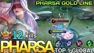 pharsa best build 2021‼️top 1 global pharsa gameplay | mobile legends