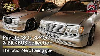 Secret collection of 80s and 90s AMG & Brabus Mercedes - Car Caves