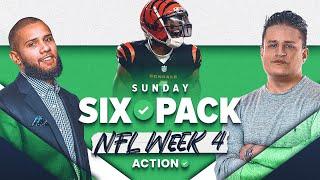 6 NFL Bets You NEED to Make for NFL Week 4! Chris Raybon & Stuckey's NFL Picks | Sunday Six Pack