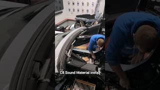 C8 Corvette Sound Deadening Install Part 2.