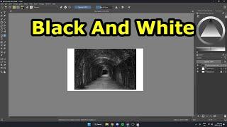 Make Image Black And White In Krita