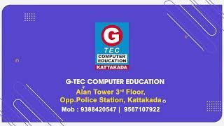 G-TEC COMPUTER EDUCATION KATTAKADA