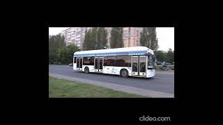 уфимский троллейбус новый уттз горожанин едет без проводов. смотрите 2022 russia  tram people news