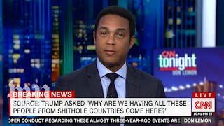 CNN and Fox News hosts react to Trump’s ‘shithole’ remark