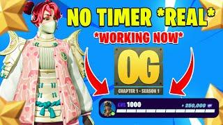 *BEST NO TIMER* OG CHAPTER 6 Fortnite XP GLITCH Map to LEVEL UP FAST in Chapter 6 Season 1!