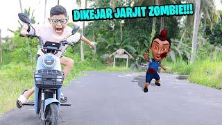 GAWAT!!! LAGI ASIK MAIN SEPEDA BOCIL DIKEJAR JARJIT ZOMBIE MENGERIKAN!!!