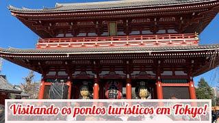 Visitamos os pontos turísticos mais famosos de Tokyo!