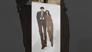 #remix #ytshorts #subscribemychannel #fashiondesigning myart#illustration