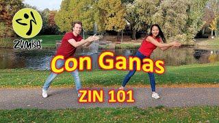 Zumba Zin 101 | Con Ganas | Bachata Fusion | Zin Vol 101 Songs | Zin Priscilla