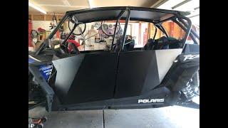 Moto Armor's Door Installation on Polaris 4 seaters-1000/Turbo/Turbo S