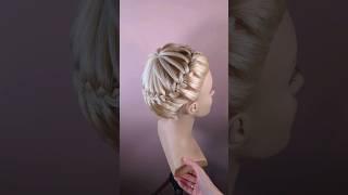 Basket updo ️ Subscribe my channel for full tutorial ️ #hairstyle #easyhairstyle #hairtutorial