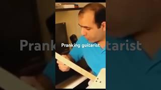 Pranking guitarist  #custompresets #guitar #prank #fail #guitarist