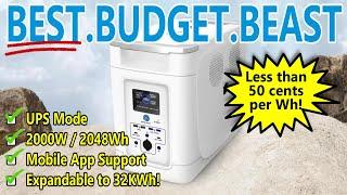The BEST DEAL I've seen on a FULL-FEATURED Power Station:  Alpha2000