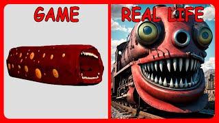 Train Eater Monster In Real Life | All Eat Monster | Guess The MONSTER'S VOICE