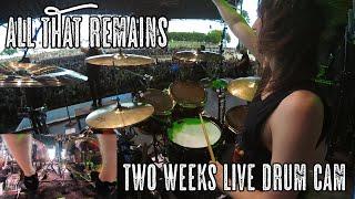 Mike Caputo - All That Remains - Two Weeks (Live Drum Cam)