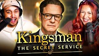 KINGSMAN: THE SECRET SERVICE (2014) MOVIE REACTION - SO MUCH FUN! - FIRST TIME WATCHING - REVIEW