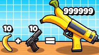 ЭВОЛЮЦИЯ БАНАНА ПИСТОЛЕТА, МАКСИМАЛЬНЫЙ УРОВЕНЬ! | Banana Shooter 3D