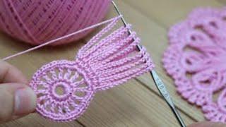 Super Beautiful Crochet Pattern Knitting /Что-то новенькое!!! Красивый УЗОР вязание крючком#diy