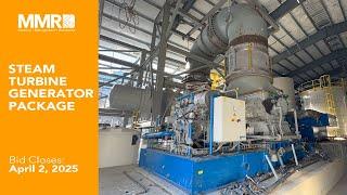 Spotlight: Dresser-Rand Steam Turbine Generator Package | 12,430 kW | Includes Controls & Condenser