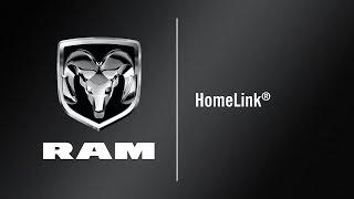 HomeLink® | How To | 2020 Ram 1500 DT