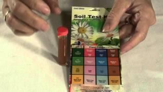 Using the Ferry Morse Soil Test Kit