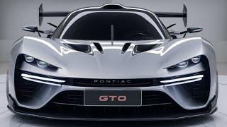 2025 Pontiac GTO: A Bold Revival of an Icon"