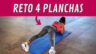 ¿Quieres un abdomen plano? Prueba estas 4 planchas