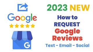 (2025) How to SHARE GOOGLE REVIEW LINK - Requesting Google Reviews 2025