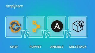 Chef vs Puppet vs Ansible vs Saltstack | Configuration Management Tools | DevOps Tools | Simplilearn