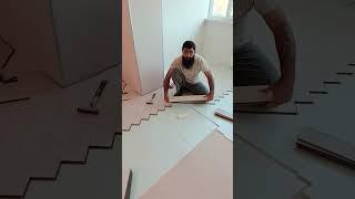 Laminat parket vurulması #handmade #woodworking #sirvan #construction #home