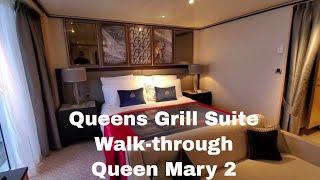 Queens Grill Suite Walk-through I Cunard Queen Mary 2