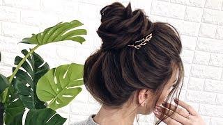 ВЫСОКИЙ ТЕКСТУРНЫЙ ЭКСПРЕСС-ПУЧОК| HIGH BUN HAIR TUTORIAL