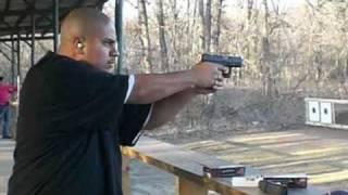 Shooting Glock 27 at Happy Hollow Gun Range.wmv