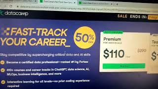 DataCamp Coupon Code 50% OFF - DataCamp Promo Code Discount WORKING