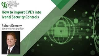 How to import CVE’s into Ivanti Security Controls