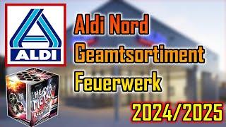 ALDI NORD | GESAMTES FEUERWERK SORTIMENT 2024/2025