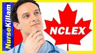 NCLEX in Canada Eh? Top four tips for passing the NCLEX!!