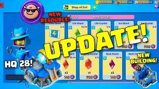 HQ 28 SNEAK PEAK - NEW BUILDING, SHOP, RESOURCES & MORE! (BOOM BEACH)