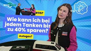 Wie kann man bei jedem Tanken bis zu 40proz. sparen? Autogas? R115?