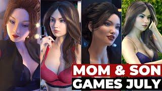 TOP 5 4K QUALITY MOM & SON GAMES FOR ANDROID & PC || HIGH GRAPHICS FAMILY ADULT GAMES || JULY 2024