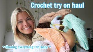 My Crochet Try On Haul