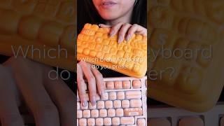 #asmr Which bread keyboard do you prefer?