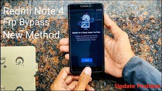 Redmi Note 4 Frp Bypass MIUI 11 YouTube Update Solution New Method 2021